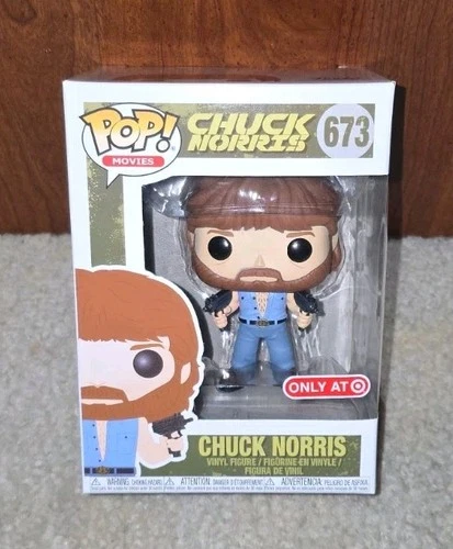 Funko Pop! Vinyl Movies Chuck Norris Target Exclusive #673 with Protector