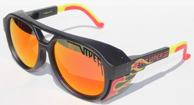 #ad PIT VIPER The Combustion Exciters POLARIZED Sunglasses Flames ANSI Z87 NEW $79.99