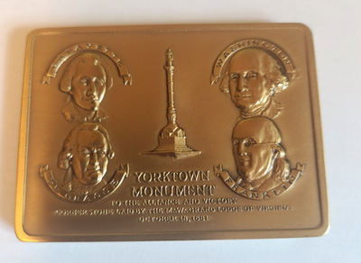 Yorktown Bicentennial Medallion 1781-1981 Maco Bronze MW Grand