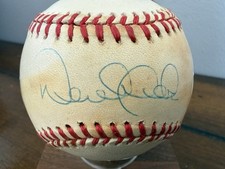 Derek Jeter Autographed Baseball 1996 World Series Ball. COA