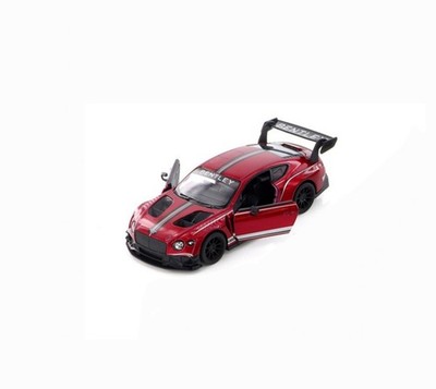 5417D By  Kinsmart 2018 BENTLEY BENTLEY GT3 1/38 scale. Red Color DIECAST CAR 
