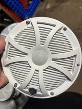 Wet Sounds REVO 8-SWW Closed SW Grille 8" Marine  Coaxial Speakers - Pair, White