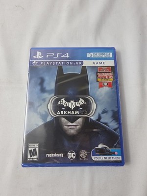 BATMAN: ARKHAM VR FOR PLAYSTATION 4 PS4 PSVR BRAND NEW & FACTORY SEALED!