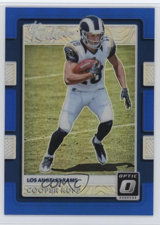 2017 Donruss Optic The Rookies Blue Prizm /149 Cooper Kupp #18 RC