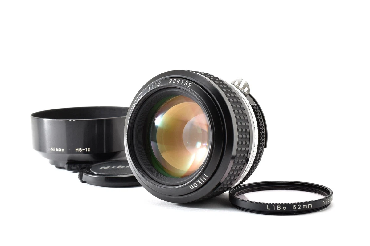 Preços baixos em Lentes de câmera f/1.2 Nikon NIKKOR 50mm Focal | eBay
