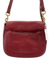 MARC JACOBS Shoulder Bag Leather RED