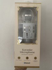 Vivitar Wireless Bluetooth Karaoke Microphone Portable Handheld Speaker USB New