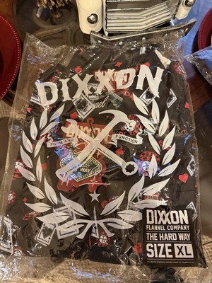 DIXXON FLANNEL CO   THE HARD WAY  Poker, Casino, Vegas, Gambling Shirt