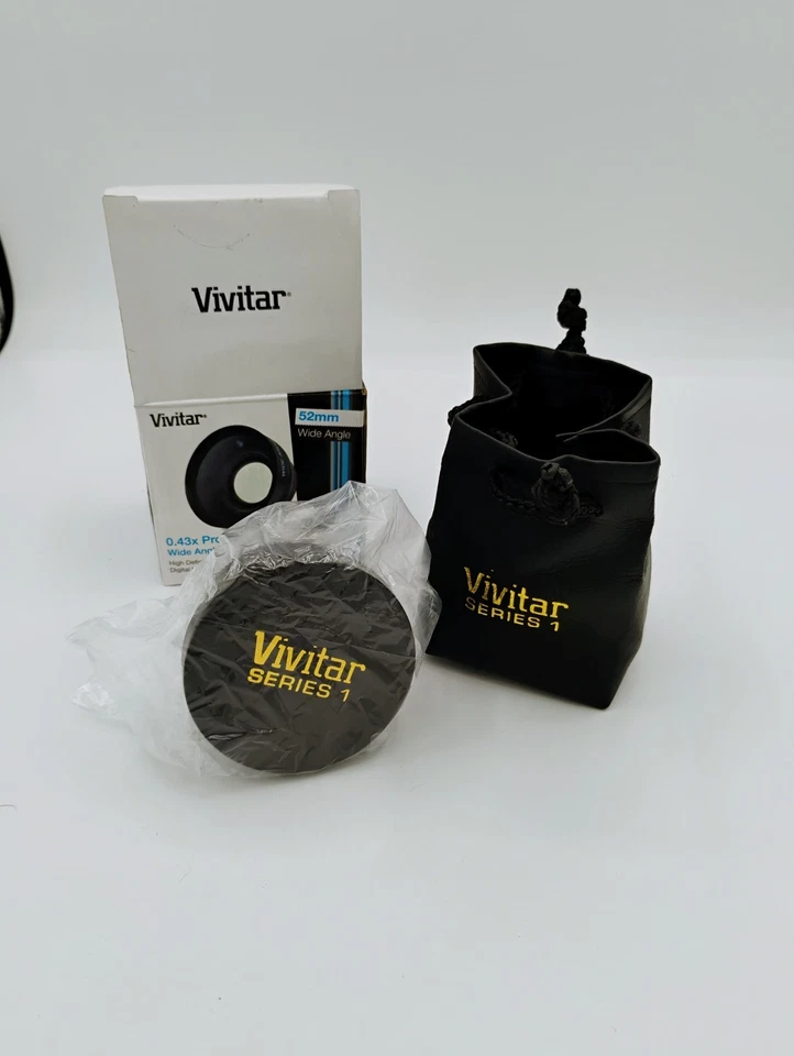 Vivitar 0.43X Professional Wide Angle Lens w/ Macro 52mm HD4 Optics NEW - Image 4 of 4