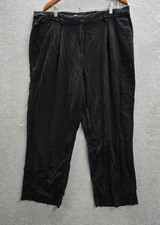 Old Navy Women Pants XL Black Dress Pants Taylor Extra High-Rise Wide Leg