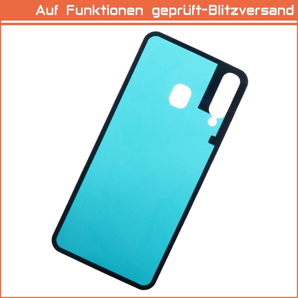 FüR Samsung Galaxy A20S Akkudeckel Kleber Klebepad Dichtung Klebefolie-image