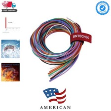 22 Gauge Silicone Wire Kit 10 Color Each 10 ft Flexible 22 AWG Stranded Tinne...