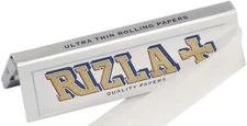 Rizla Silver Cigarette Rolling Papers - 10 Packets 