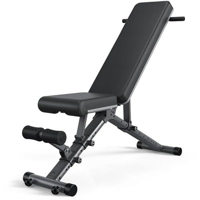 BARWING 90° Adjustable Weight Bench Workout Bench, 1000 LB Heavy Duty