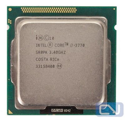 Intel Core i7-3770 SR0PK 3.40GHz 8MB Core-4 LGA1155 B Grade CPU Processor