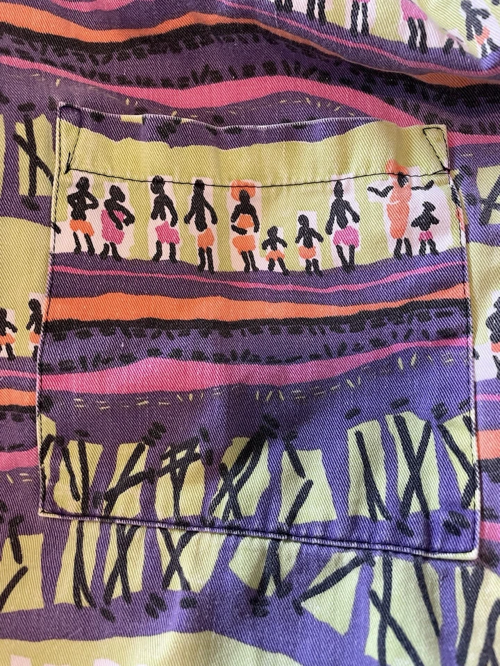 Men’s Vintage 80s Button Down Shirt - Image 2 of 4