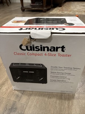 Cuisinart CPT-142BKP1 4-Slice Compact Plastic Toaster - Black STILL IN BOX NEW!!