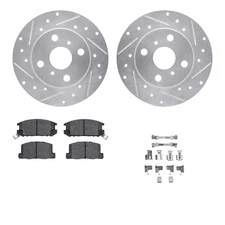 Dynamic Friction 7512-76026 Disc Brake Kit For 85-86 Toyota MR2