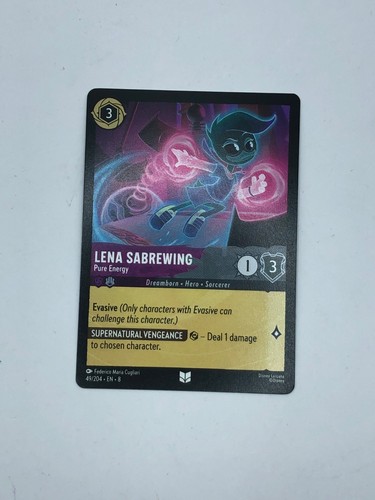 Disney Lorcana Reign of Jafar Lena Sabrewing - Pure Energy 49/204 Non-foil
