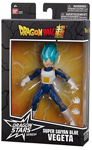 - Dragon Stars - Figura de acción Super Saiyan Blue Vegeta versión 2, 6,5" - Imagen 6 de 12