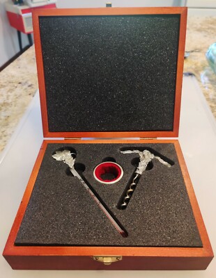 Vintage Inter-Continental Hotel Paris Wine Kit Gift Box Thermometer / Corkscrew 