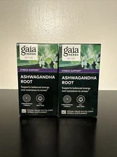 Gaia Herbs Ashwagandha Root - Stress support, 120 vegan liquid Phyto-capsules