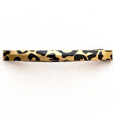 Leopard Animal Print Barrette 80s Vintage Hair Accessories Rare