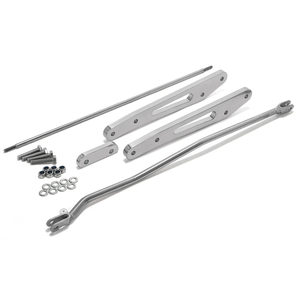 CNC Argenté 8" Kit Extension Commandes Avancées pr Honda VT750C Shadow ACE 750 - Photo 3/4
