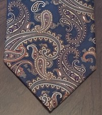 Jacobs & Roberts Hand Made 100% Imported Silk Men’s Neck Tie Made In USA