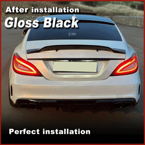 Glanz Schwarz Diffusor Heckdiffusor Heckansatz für Benz W218 CLS550 CLS63 11-18 - Bild 5 von 8