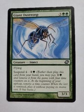 MTG Magic The Gathering Card Giant Dustwasp Creature Insect Green Planar Chaos 