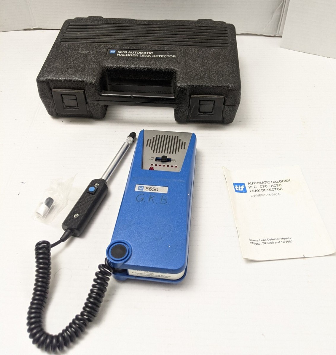 TIF Instruments 5650 Automatic Halogen Leak Detector | eBay