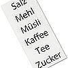Continenta - Vorratsdose Keramik mit Holzdeckel, weiß 20x10x14,5cm - Bild 4 von 4