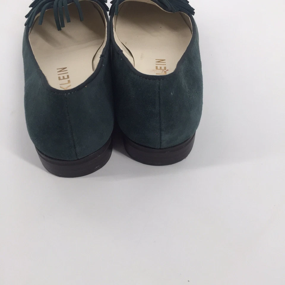 🥿 Мокасины Anne Klein Devina с кисточкой на носке 7,5 женские темно-зеленые однотонные карьерные - Изображение 3 из 4