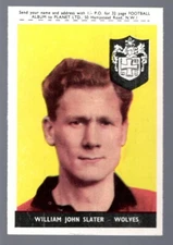 William John Slater 1958-59 A&BC Footballers #46 Planet LTD