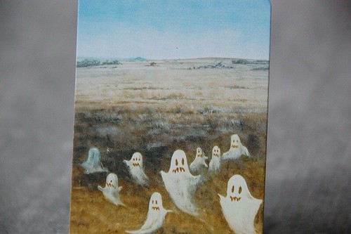 Ghost-Party Savanah- MTG Satirical Fan Art Dual land - Picture 2 of 3