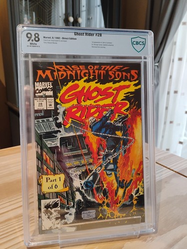 🔥Ghost Rider #28 CBCS 9.8, 1st Midnight Sons, 1st App Lilith & Caretaker MCU🔥