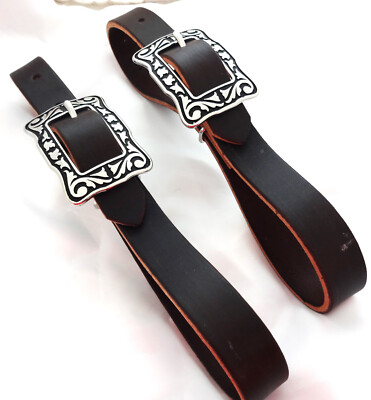 Uptug Straps 1'' Leather Dark Brown Breast Collar Horse Tack Jeremiah Watt Buckle