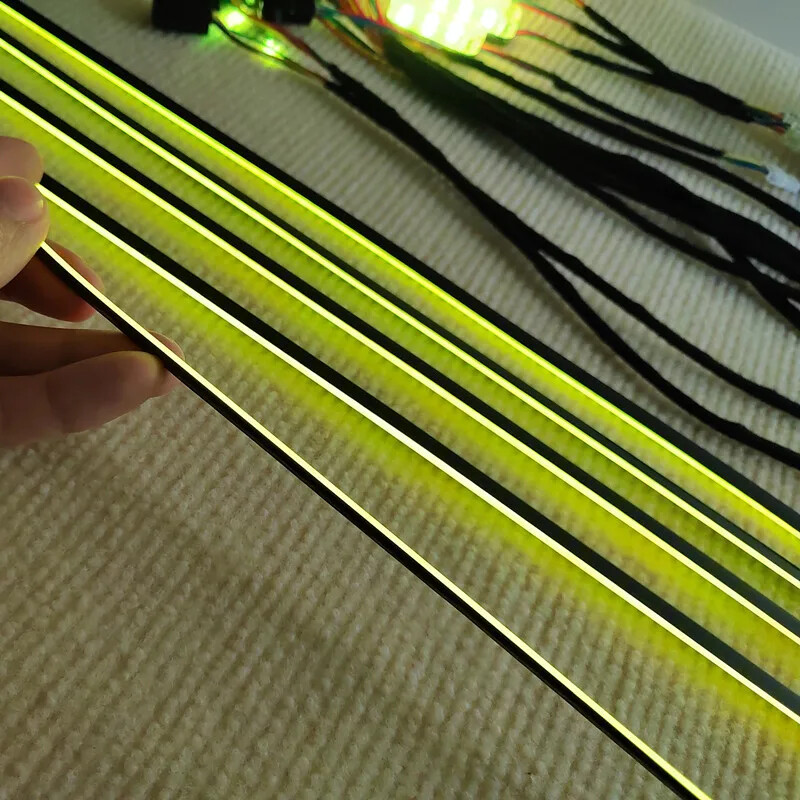 18 in 1 Ambient Light For Car Interior 64 Color Dashboard Door Decor