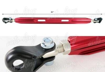 FIT 94-01 ACURA INTEGRA RED T-6061 CNC ALUMINUM REAR LOWER TIE BAR STRUT BRACE