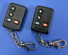 2x VERY NICE REMOCON 4-BUTTON KEYLESS REMOTE TRANSMITTER FOB RMC-105 - TESTED!