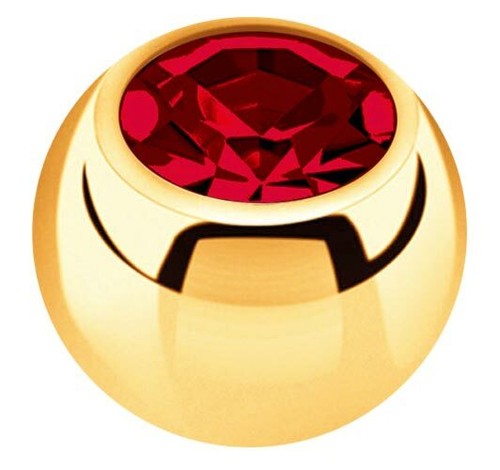 Set 2 Piercing Gioielli Vite Palle Placcato Oro IN 1,6x5mm con Zirconia Crystal - Foto 35 di 36