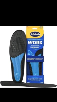 Dr. Scholl's Work All-Day Superior Comfort Insoles Mens to Reduce Fatigue