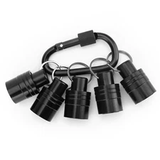 5pcs Portable Bit Holders for 10mm Shank SDS Plus Shank Drill with Keychain