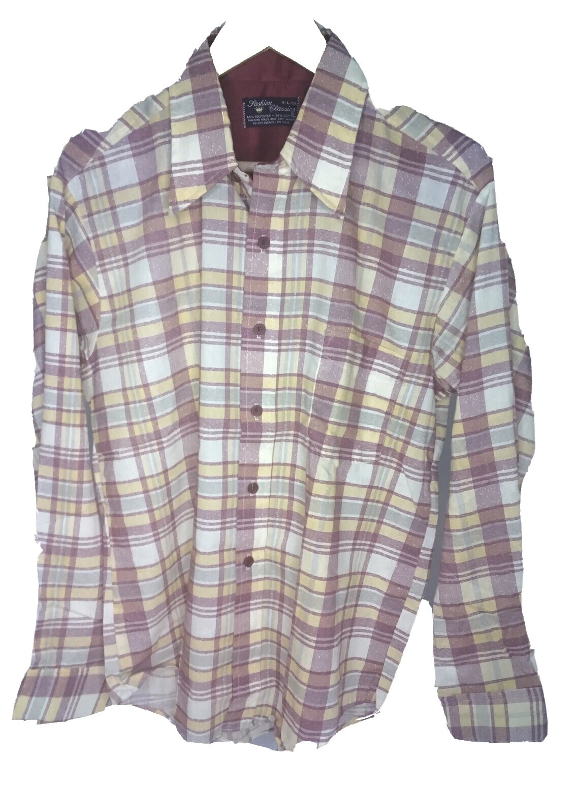 Rockabilly Poliéster Varios Colores Vintage Casual Shirts for Men