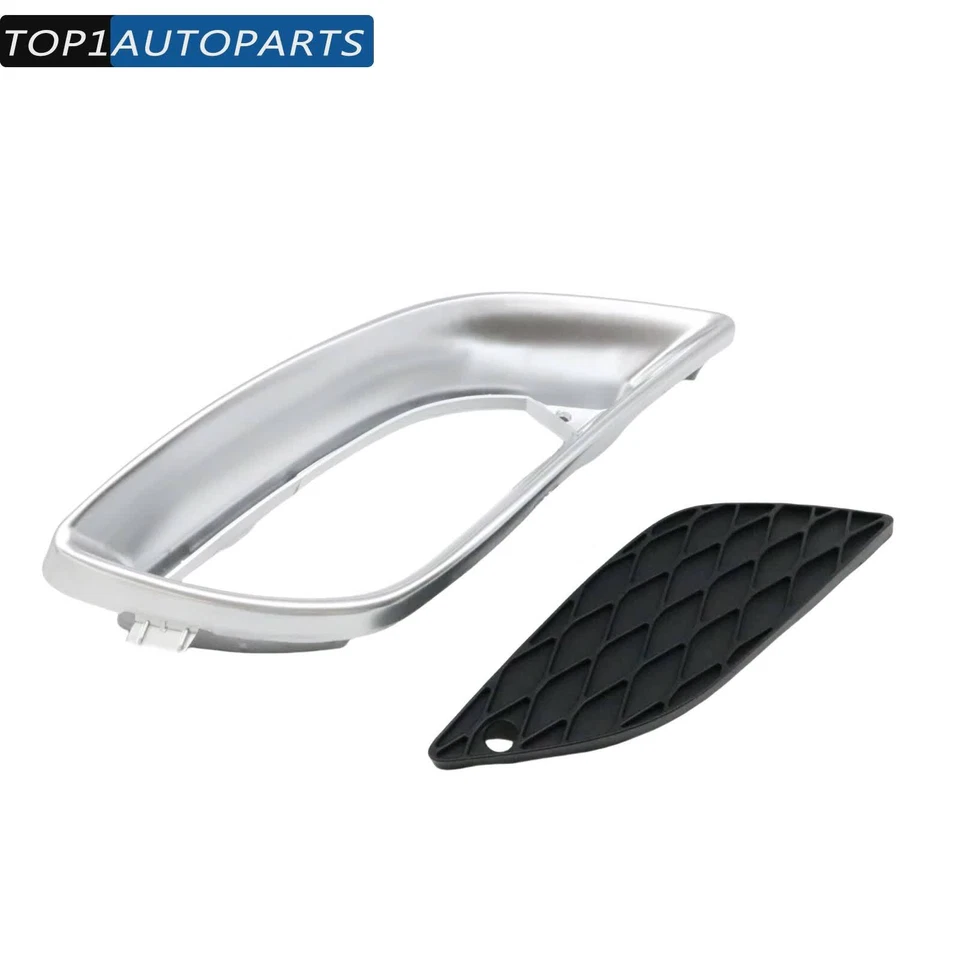 4Pcs Fog Light Trim&grill driver LH&RH Side For Mercedes-Benz R350 2006-2012 Foto 4 de 4