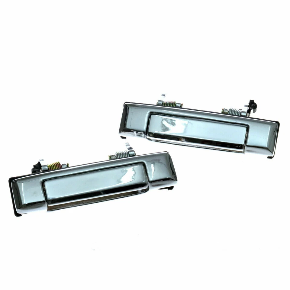 Par de manijas de puerta cromadas para Toyota Corolla 1979-1987 KE70 KE72 KE75 TE71 TE72 Foto 3 de 4