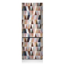 Removal Fridge Magnetic Sticker Magnet For Freezer Doors Retro mural