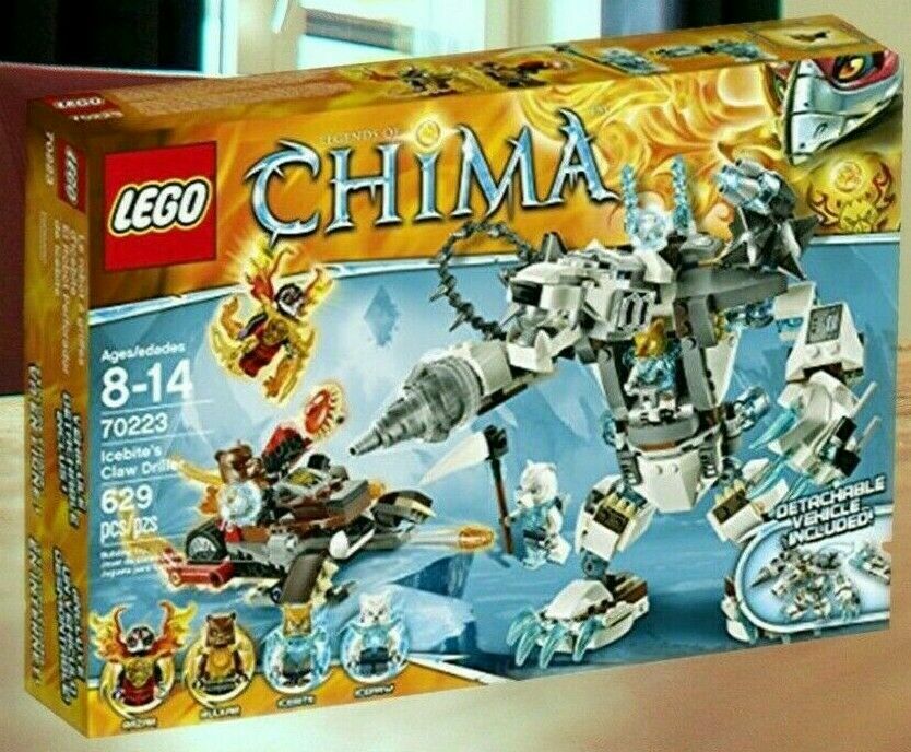 lego chima icebite's claw driller