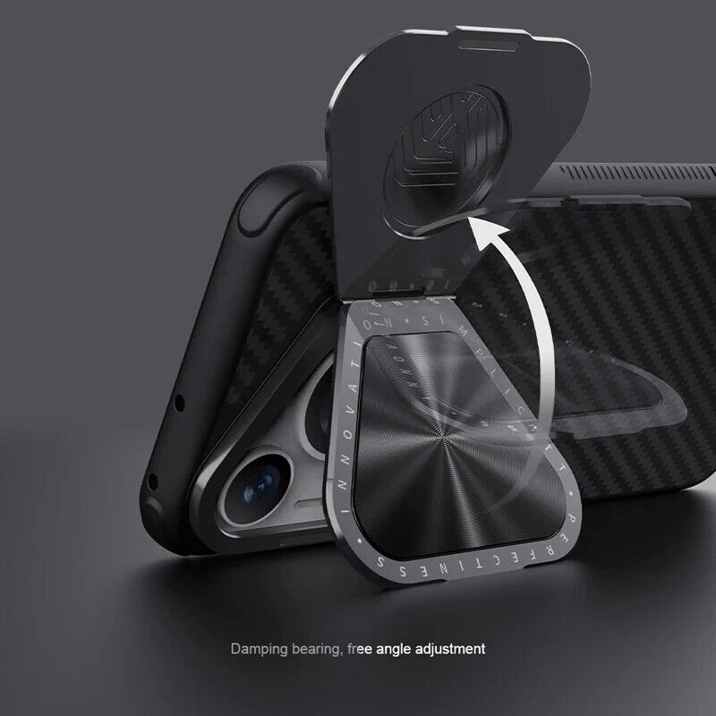 Funda Nillkin Magsafe para Huawei Pura 70 Pro Plus Fibra de Carbono Cámara Soporte Cubierta Foto 2 de 4